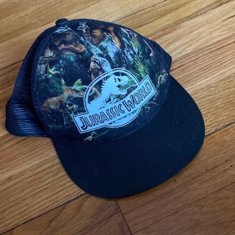H&M gently used Jurassic World SnapBack hat see pics 4T 4-8 years.